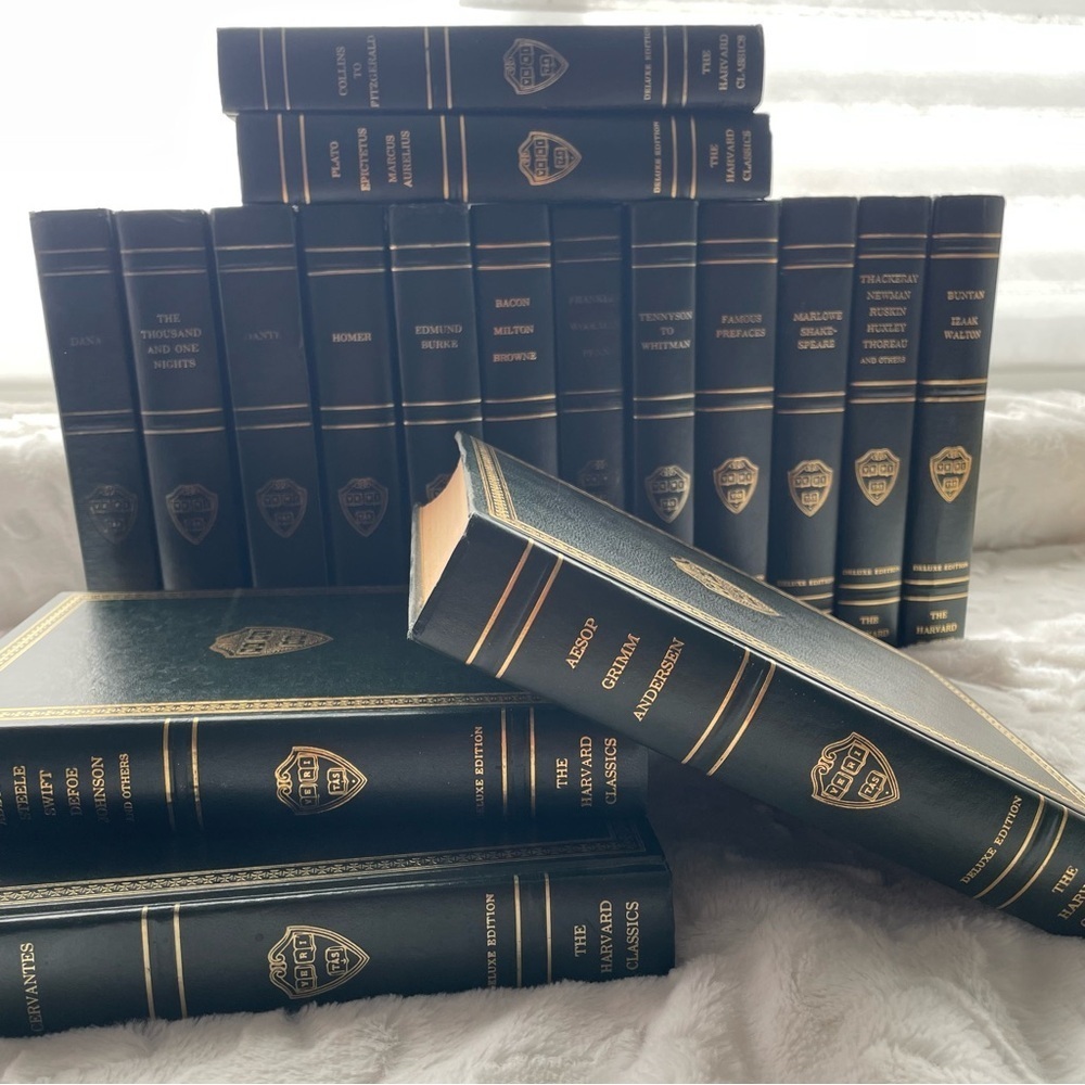 📚 The Harvard Classics – Registered VERITAS Edition | Leather-Bound Collector’s